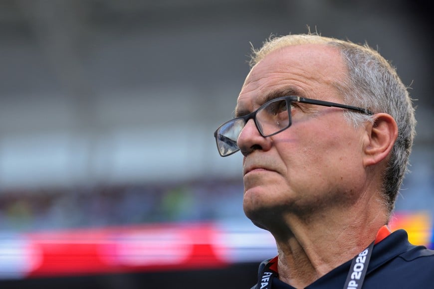 Soccer Football - FIFA World Cup 2026 - Group H - Uruguay v Cape Verde - Miami Stadium, Miami Gardens, Florida, U.S. - June 21, 2026
Uruguay coach Marcelo Bielsa before the match IMAGN IMAGES via Reuters/Sam Navarro