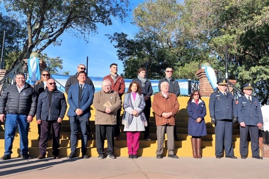 La promesa de lealtad fue tomada por los veteranos de la Guerra de las Malvinas, Nicolás Martínez y Gustavo Díaz, quienes con su presencia dieron aún más valor y emoción a este momento tan significativo.