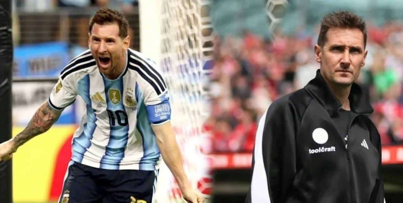 Klose felicitó a Messi: "El mejor futbolista de todos los tiempos"