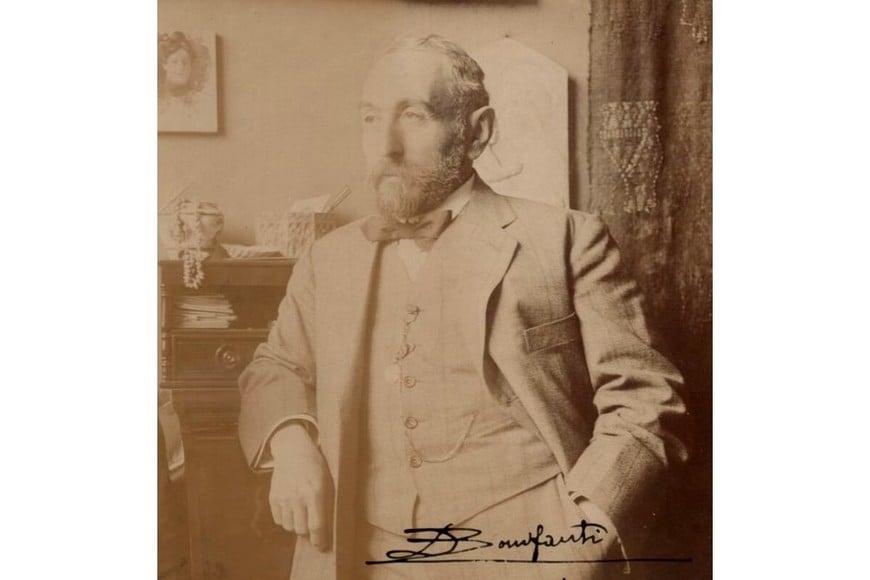 El pintor. Foto: Colección Mose