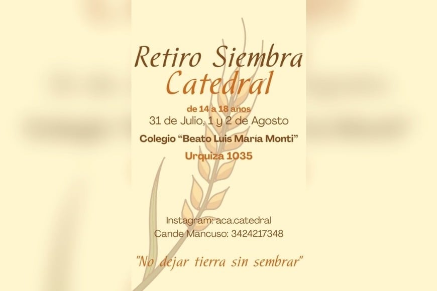 “Siembra”: un retiro para adolescentes que propone encontrarse con Dios desde una mirada cercana y actual