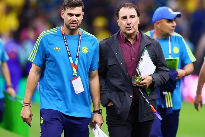 Soccer Football - FIFA World Cup 2026 - Group K - Uzbekistan v Colombia - Estadio Azteca, Mexico City, Mexico - June 17, 2026
Colombia coach Nestor Lorenzo before the match REUTERS/Eloisa Sanchez