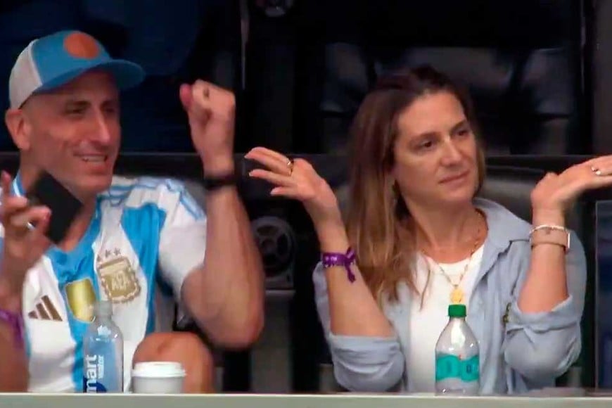 Ginóbili fue un hincha más.