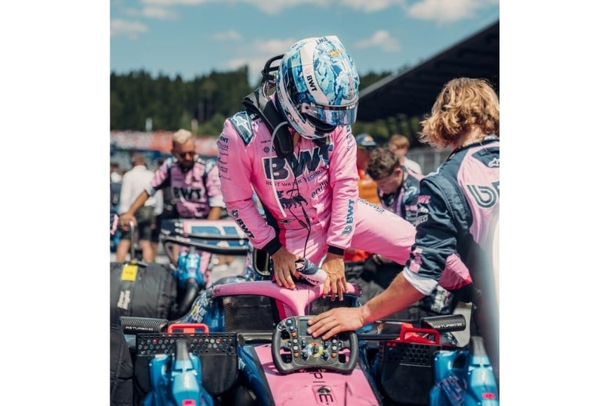 Franco Colapinto ya está listo para el Gran Premio de Austria. Crédito: Alpine