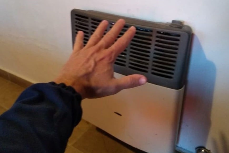 Calefactor a gas del hogar