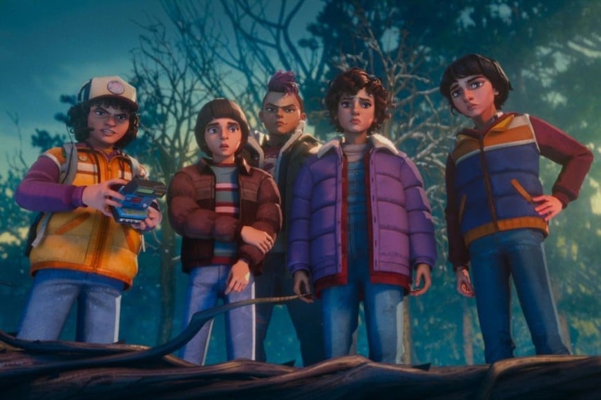 Serie animada “Stranger Things: Relatos del 85”,