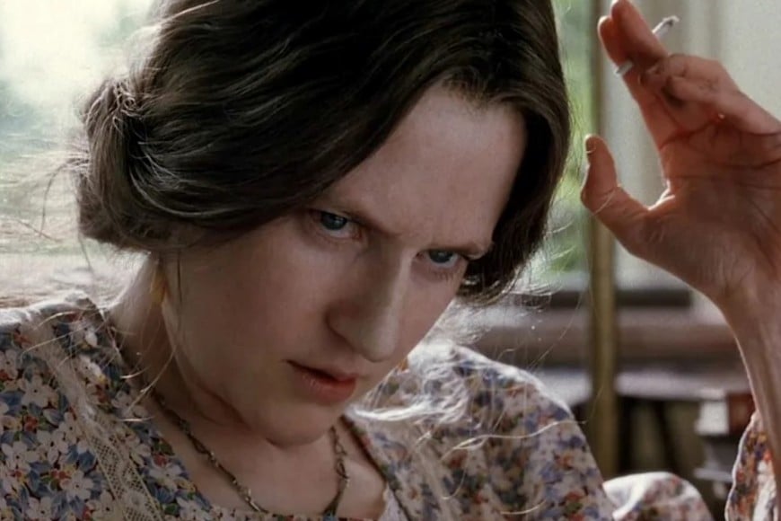 Nicole Kidman como Virginia Woolf.