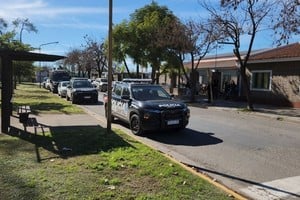 La agresión ocurrió a plena luz del día y dentro del establecimiento educativo. Foto: Gentileza