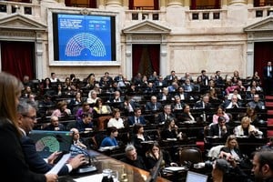Con 138 votos, la Cámara de Diputados sancionó el acuerdo de renegociación de pago con holdouts. Foto: HCDN.