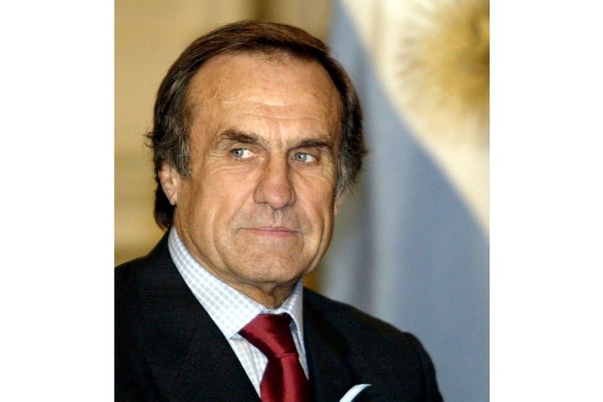 Ex gobernador de Santa Fe, Carlos Reutemann.
