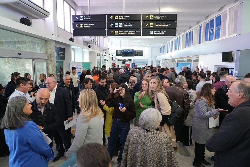 El Aeropuerto de Sauce Viejo ya se prepara. Crédito: Gobierno de Santa Fe