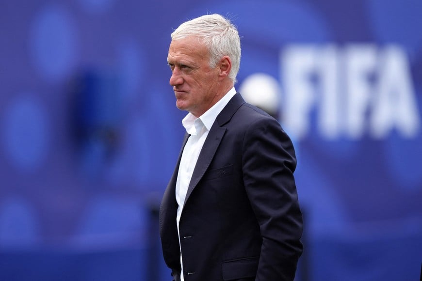 Soccer Football - FIFA World Cup 2026 - Group I - France v Iraq - Philadelphia Stadium, Philadelphia, Pennsylvania, U.S. - June 22, 2026
France coach Didier Deschamps before the match IMAGN IMAGES via Reuters/Kyle Ross