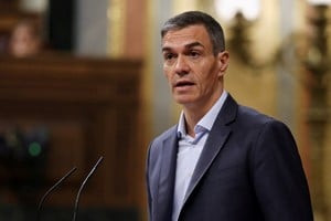 Pedro Sánchez que defiende su continuidad. Foto: Reuters.