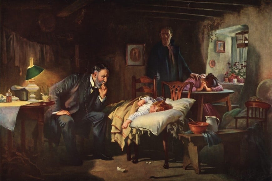 Dhe Doctor, de Fildes, es una obra irónica para Trosero. Gentileza