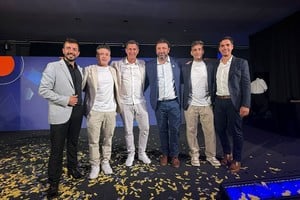 La Mesa Directiva actual. Galateo,López, Birollo, Ferroglio, Olivera y Basitta. Gentileza