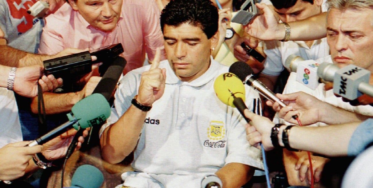 El día que el poder le cortó las piernas a Maradona en Dallas