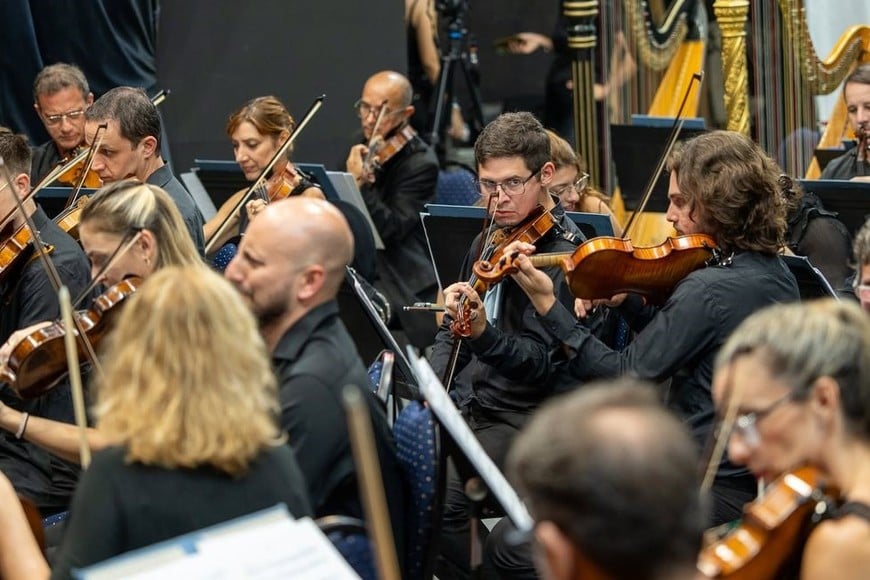 La Orquesta Sinfónica Provincial. Foto: Gentileza OSPSF