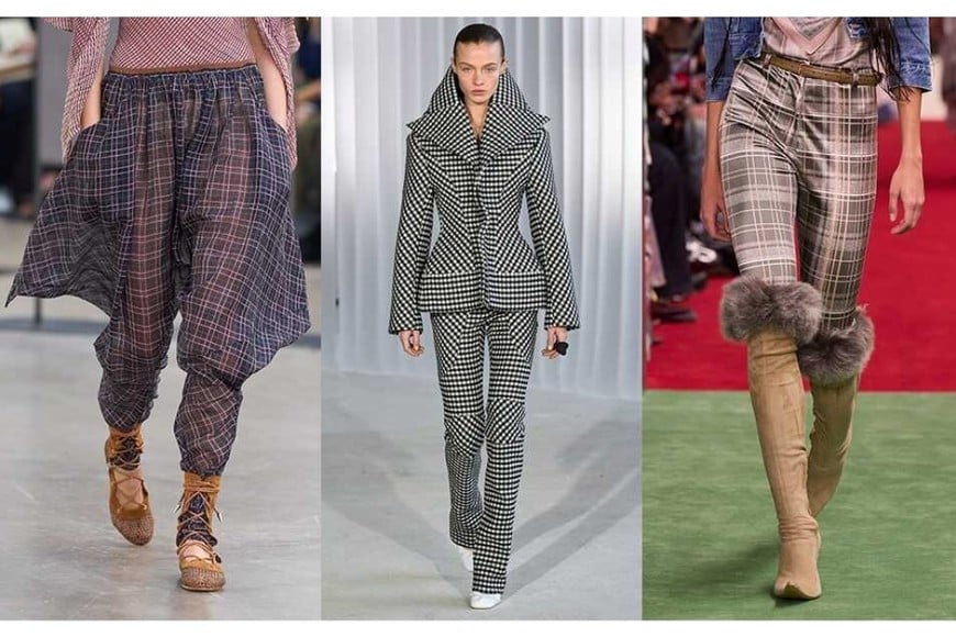 pantalones a cuadros