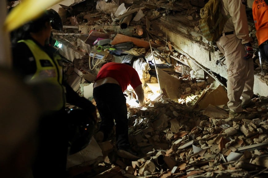 Impactantes imágenes del terremoto que sacudió ferozmente a Venezuela