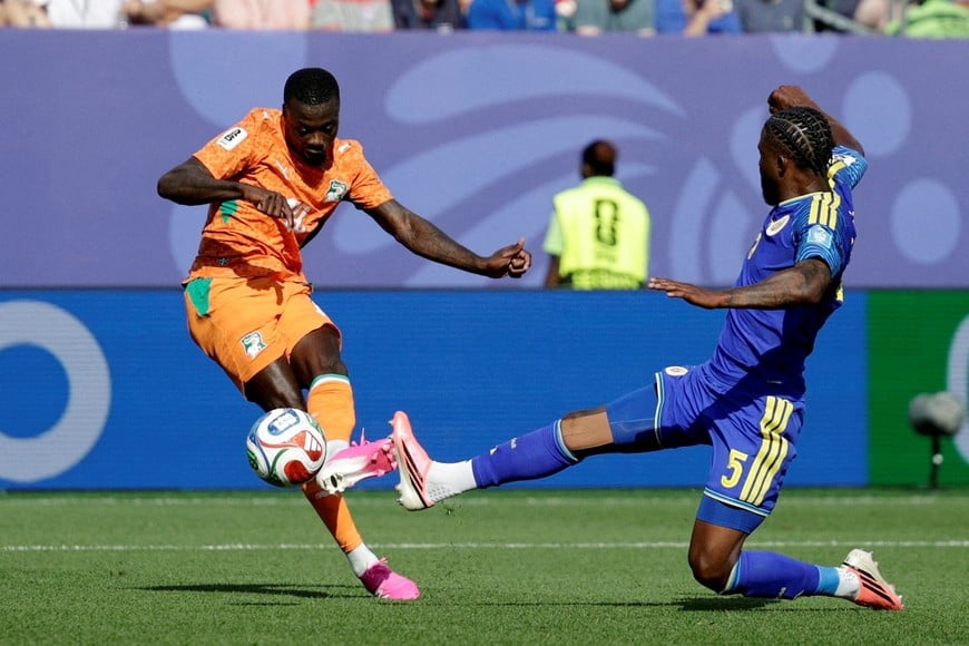 Soccer Football - FIFA World Cup 2026 - Group E - Curacao v Ivory Coast - Philadelphia Stadium, Philadelphia, Pennsylvania, U.S. - June 25, 2026
Ivory Coast's Nicolas Pepe scores their second goal REUTERS/Pilar Olivares     TPX IMAGES OF THE DAY