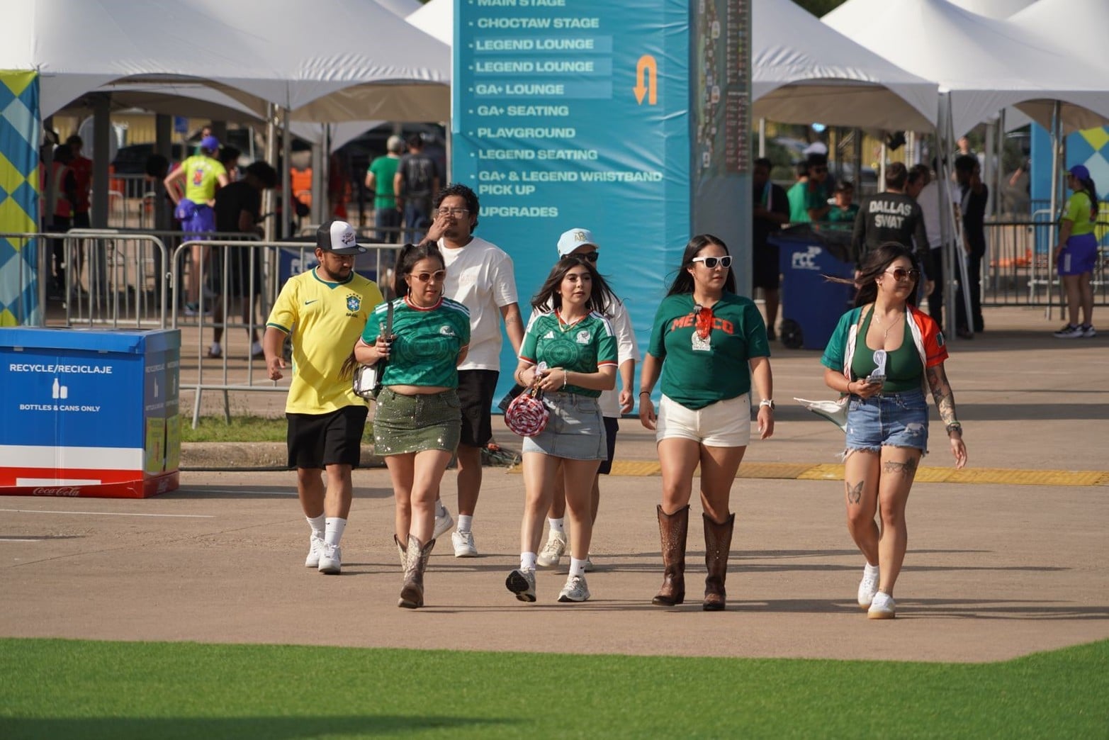 Fan Fest Mundial 2026 en Dallas.