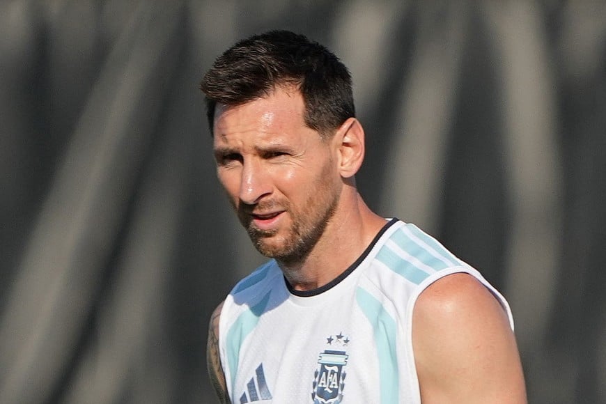 Soccer Football - FIFA World Cup 2026 - Argentina Training - Sporting KC Training Centre, Kansas City, Kansas, U.S. - June 24, 2026
Argentina's Lionel Messi during training IMAGN IMAGES via Reuters/Denny Medley