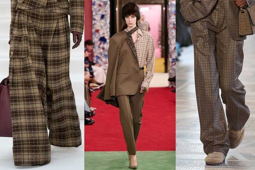pantalones a cuadros