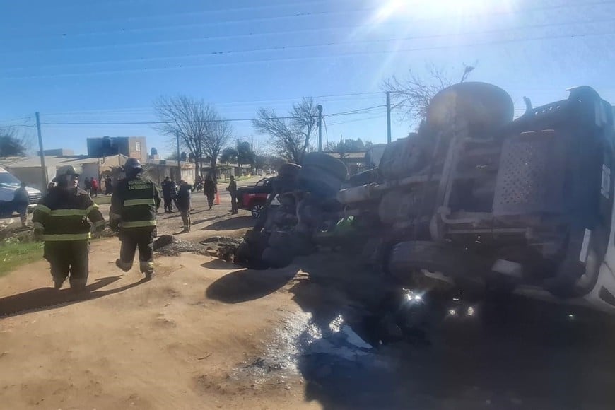 camion accidente