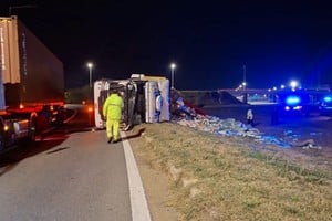 vuelco camión autovía 19