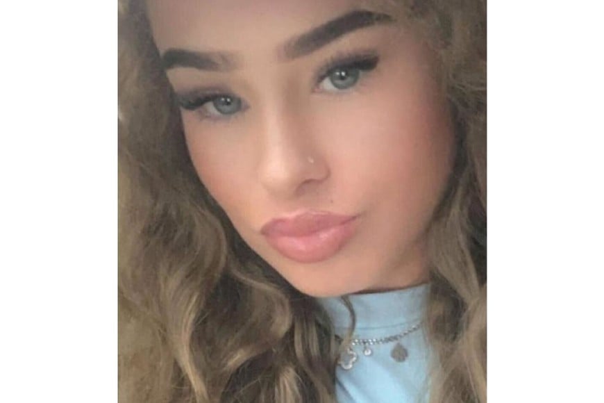 Brooke George, influencer y tiktoker de 23 años.