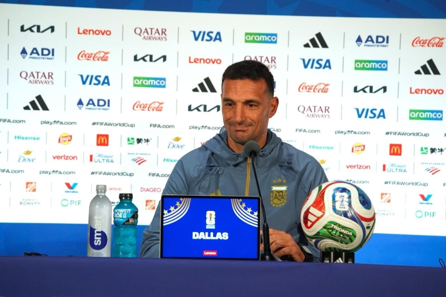 Scaloni valoró lo hecho por el elenco jordano en las primeras fechas de la zona.