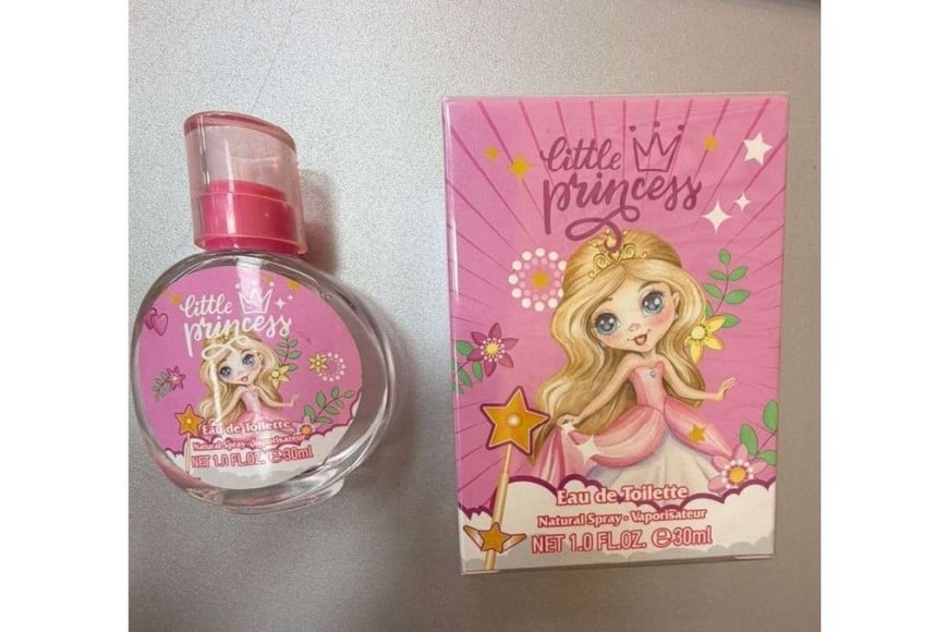 Perfume infantil EAU DE TOILETTE LITTLE PRINCESS, marca Lady Idea, de 30 mililitros.