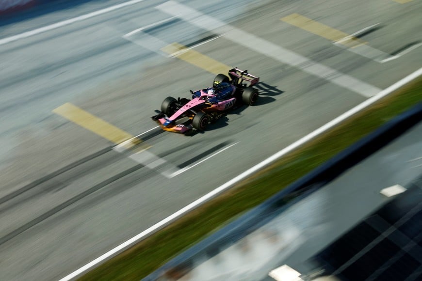 Formula One F1 - Austrian Grand Prix - Red Bull Ring, Spielberg, Austria - June 26, 2026
Alpine's Franco Colapinto in action during practice REUTERS/Lisa Leutner