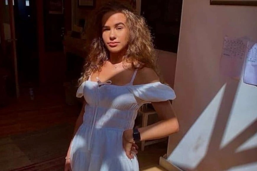 Brooke George, influencer y tiktoker de 23 años.