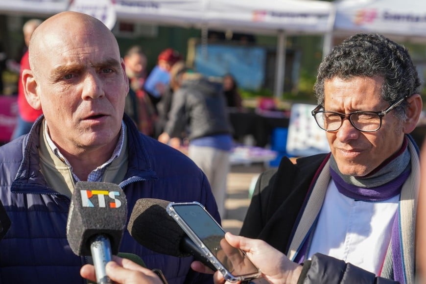 El Tour de los Juegos ODESUR llegó a barrio Centenario y mostró el legado que dejarán las obras