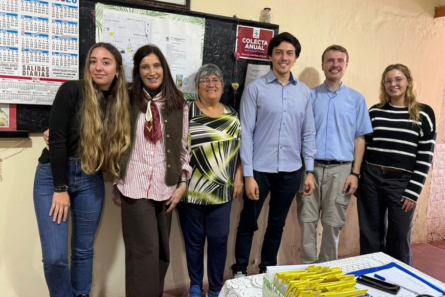 Las consultorías jurídicas funcionas en articulación con Cáritas, de la parroquia Virgen de los Pobres y Beato Ceferino Namuncurá, en barrio Yapeyú. Foto: Gentileza UCSF.