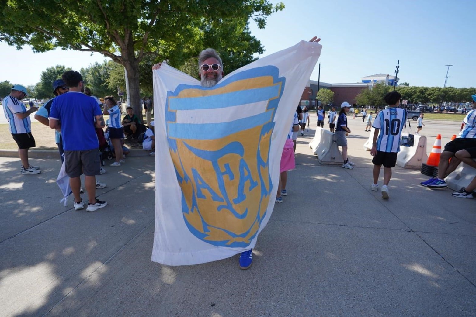 La previa de Argentina-Jordania en Dallas.