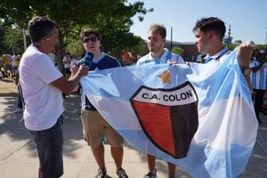 La previa de Argentina-Jordania en Dallas. Foto: Fernando Nicola
