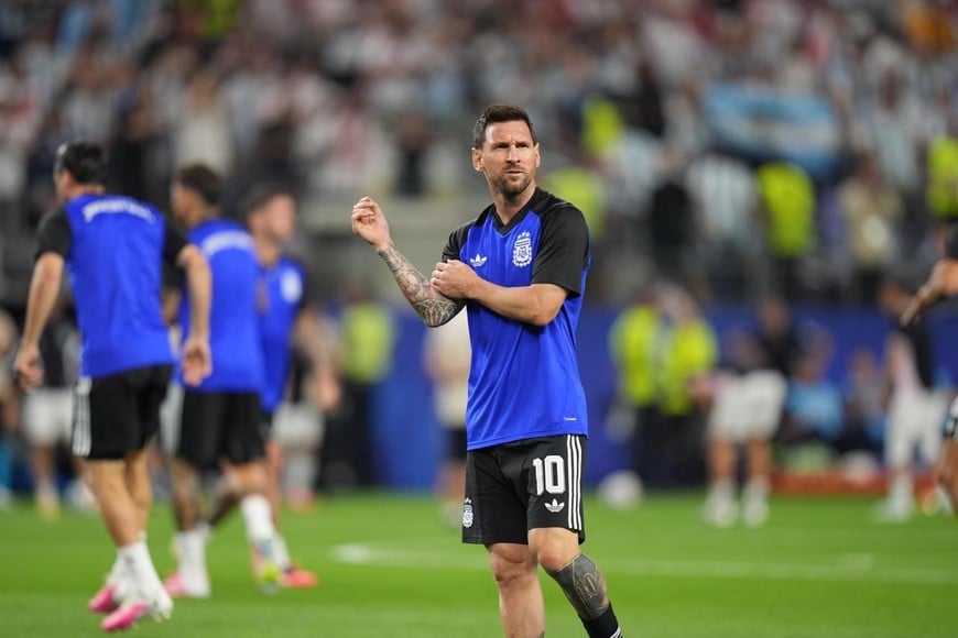 Lionel Messi | Argentina - Jordania | Fase de grupos | Dallas. Foto: Fernando Nicola