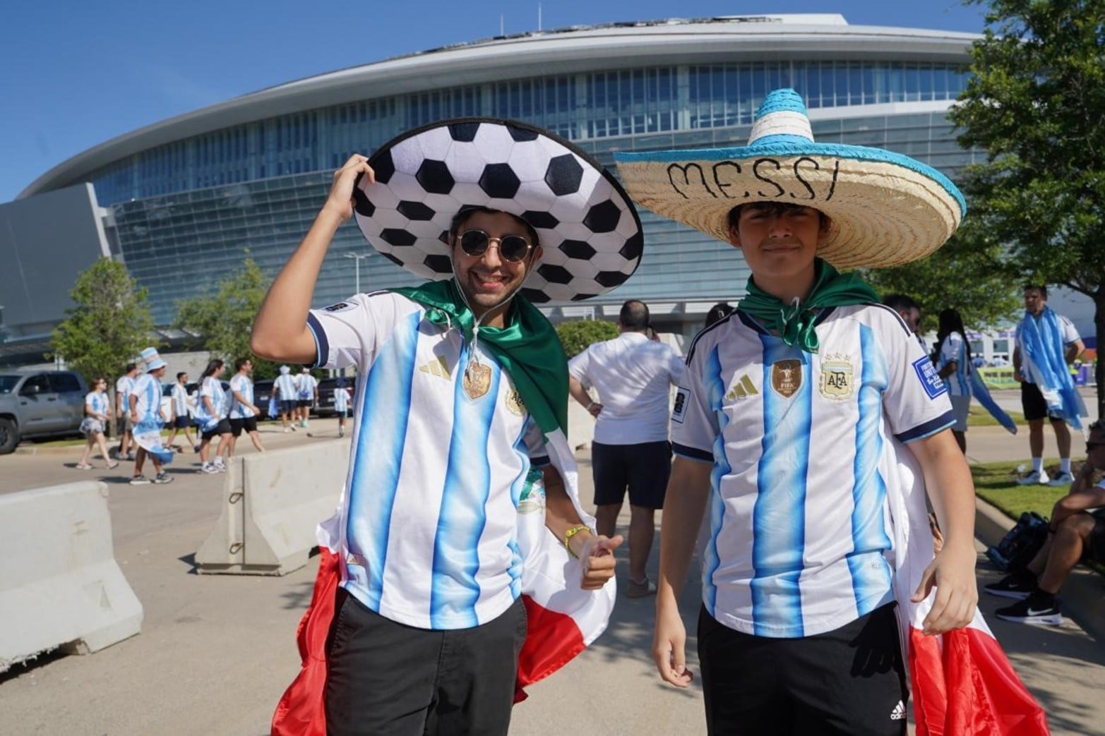 La previa de Argentina-Jordania en Dallas.