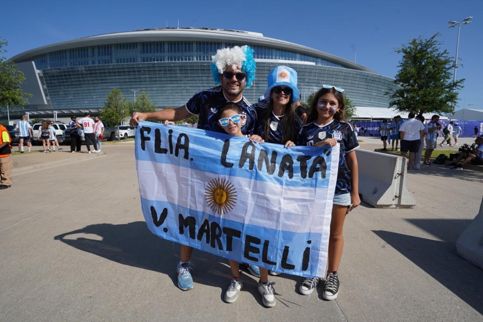La previa de Argentina-Jordania en Dallas.