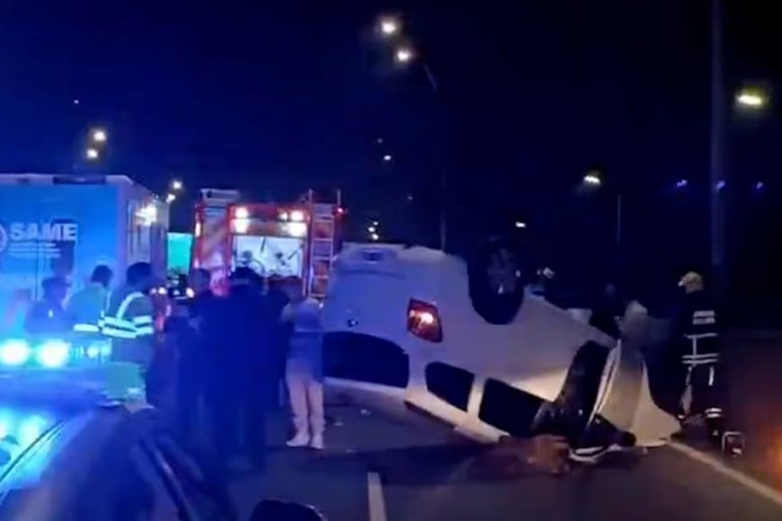 Importante siniestro vial en la avenida General Paz