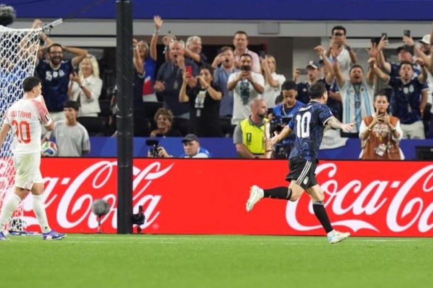 Argentina no necesitó forzar la máquina. Foto: Fernando Nicola