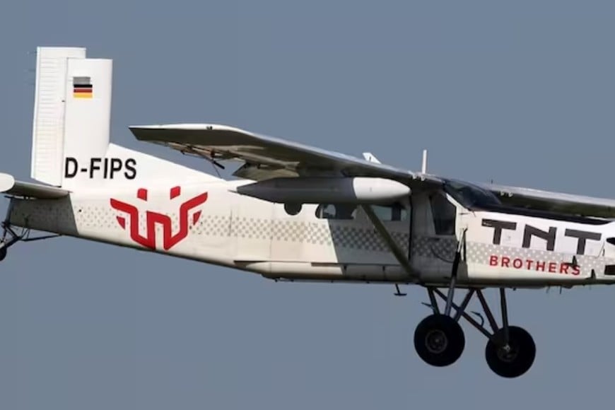 La aeronave despegó desde el aeródromo de Nancy-Essey