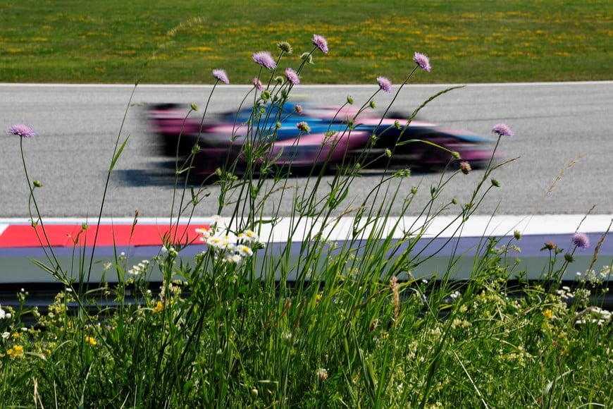 Formula One F1 - Austrian Grand Prix - Red Bull Ring, Spielberg, Austria - June 28, 2026
Alpine's Franco Colapinto in action during the race REUTERS/Lisa Leutner
