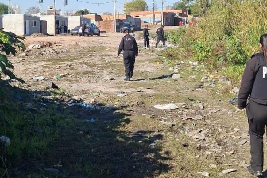 hallazgo de restos humanos en un basural en Villa Oculta