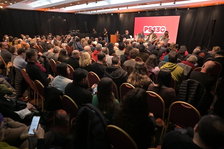 El cierre del acto reafirmó la vocación del socialismo de impulsar una propuesta política con proyección nacional.