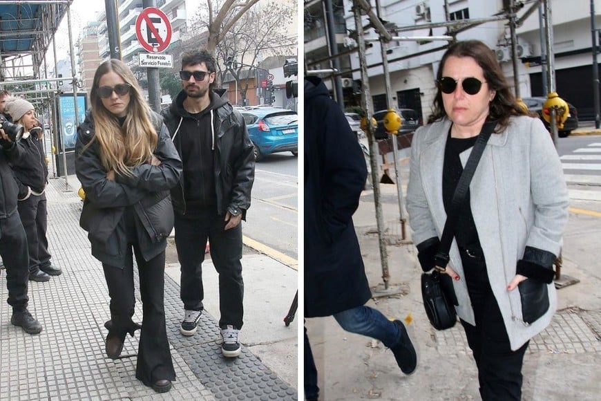 Figuras del espectáculo se acercaron para acompañar a la familia de la conductora.
