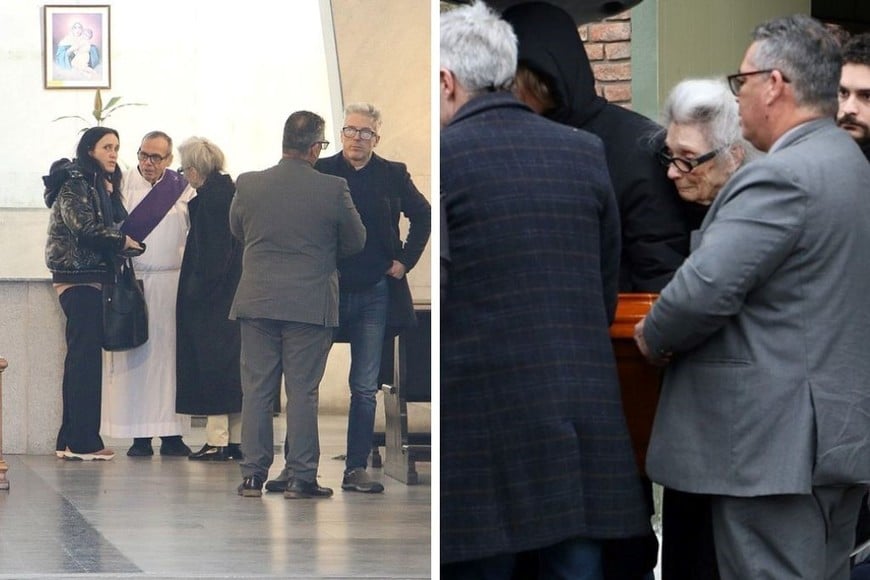El velatorio se realizó en una sala de Villa Crespo durante la mañana del domingo.