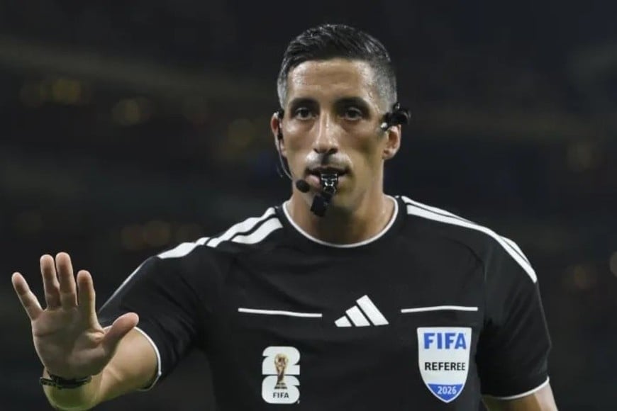 Falcon Pérez va a dirigir su tercer partido en la Copa del Mundo. Foto: Archivo.